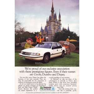    Print Ad: 1991 National Car Rental: National Car Rental: Books