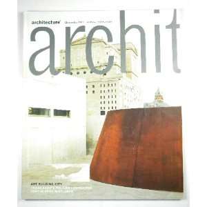  Archit Architecture Magazine December 2001 Volume 90 