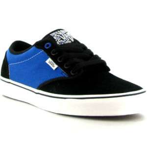 Vans Shoes Atwood Mens Trainer Black Blue Sizes UK 7 15  