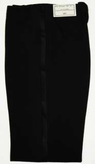 New Womens Black Polyester Tuxedo Pants by Mina  