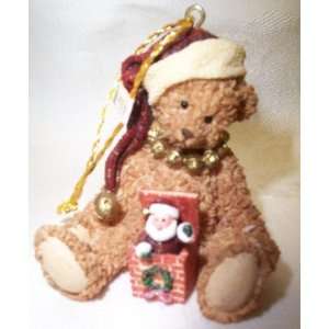  Gund Bartons Creek Christmas Bear Ornament Mr. Tibbs 