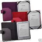 Book Black Leather Case Cover For  Kindle 3th  