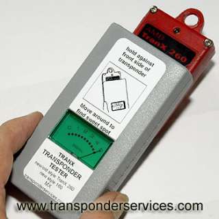 Transponder tester   AMB TranX 160, TranX 260, MX, Pro  