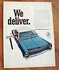 1968 AMC Rambler Ambassador DPL vs Rolls Royce Silver Shadow Ad items 