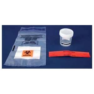 Sterile Urine Specimen Collection Cup w/Temp. Strip, Evidence Seal and 