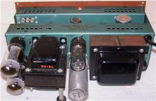 vintage Bogen DB 15 mono 6L6 integrated tube amp amplifier parts 