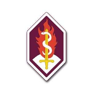  United States Army Medical Services Command Patch Decal 