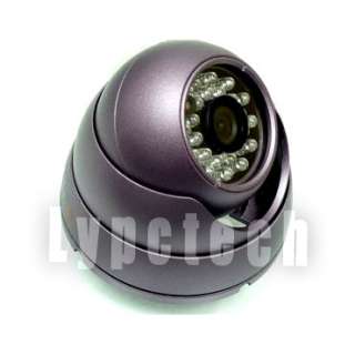 Vandal proof Dome CCTV SONY 1/3 CCD Color IR Camera  