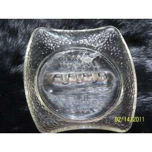    ASHTRAY, GLASS with Double Logo HOLIDAY INN 