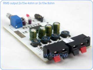 15WX2 TA2024 T Amp digital Super Mini Stereo Amplifier BLACK for desk 