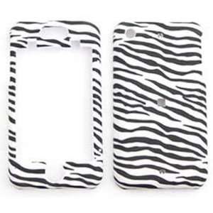  Apple iPhone 1G / 2G Leather Finish Zebra Print Hard Case 
