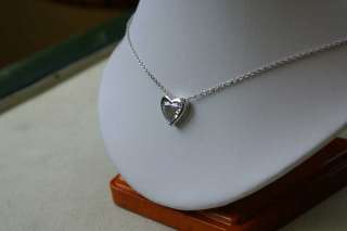 Valentines Day 2.17ct GIA Heart Shaped SI1 / E Diamond Pendant  