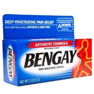  Bengay  Pain Relief, Arthritis Formula, 2oz: Health 