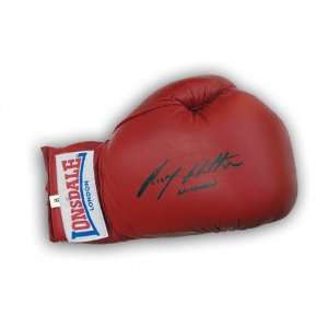  Ricky Hatton The Hitman Autographed Boxing Glove: Sports 