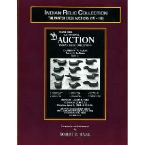   RELIC COLLECTION. Vol. I. The Painter Creek Auctions, 1977 1988 Books