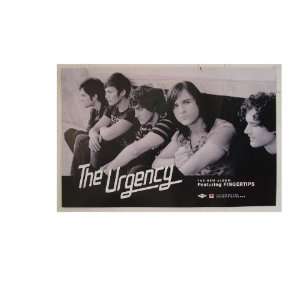  The Urgency Poster Double Sided Band Shots Fingertips 