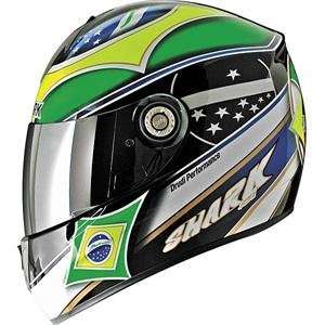  Shark RSI Brazil Helmet   One size fits most/Blue 
