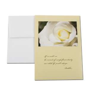  Unfolding Rose (Floral Quote) Birthday Card (5x7): Health 
