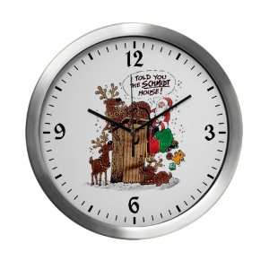   Wall Clock Santa Claus I Told You The Schmidt House: Everything Else