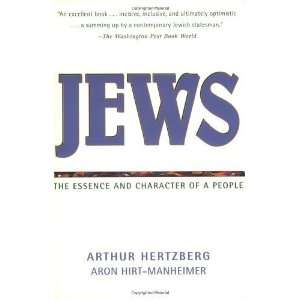   Essence and Character of a People [Paperback] Arthur Hertzberg Books
