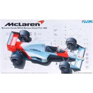   McLaren Honda MP 4/5 1989 Monaco (Plastic Model Vehicle) Toys & Games