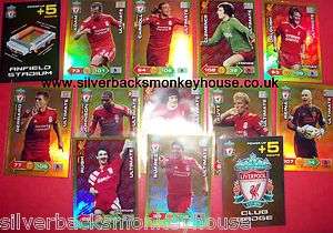 Adrenalyn XL Liverpool FC 2011 2012 Ultimate Card. FREE P&P  
