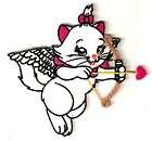 Aristocat Marie Cat bow arrow angel wings Iron On Patch