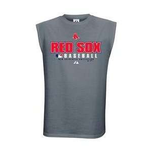  Boston Red Sox Youth AC Granite Practice Sleeveless T 