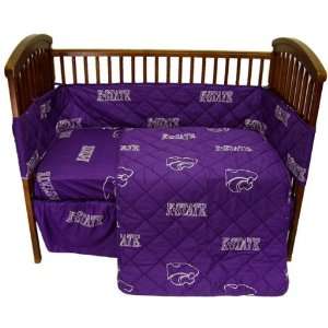  Kansas State University 5 Piece Baby Crib Bedding Set 
