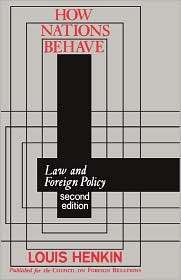 How Nations Behave, (0231047576), Louis Henkin, Textbooks   Barnes 