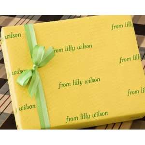 recycled personalized gift wrap   louisville 