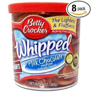 General Mills First Whipped Milk Chocolate, 12 Ounce (Pack of 8 