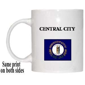  US State Flag   CENTRAL CITY, Kentucky (KY) Mug 