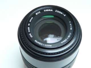 Sigma 70 210mm f4.5 5.6 Zoom K Lens Minolta AF / Sony Alpha 3128395 