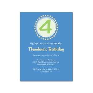 Birthday Party Invitations   Circle Countdown: Sea Blue By 