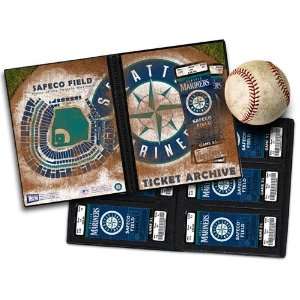    MLB Seattle Mariners Ticket Archive Book