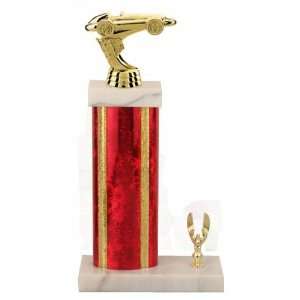   Trophy   Asian Marble Base   Star Blast   Red/Gold