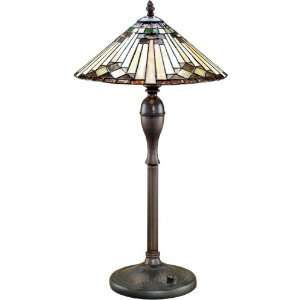  Lite Source Moonstruck Tiffany Table Lamp: Home 