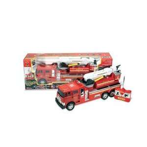  Radio Control Fire Truck with Extending Ladder: Toys 