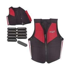  Strength Systems Weighted Vest   BLACK/RED Extra Large 