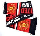 OFFICIAL MANCHESTER UNITED FC CREST 100 YEARS SCARF NEW