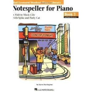  Notespeller for Piano, Book 3 Hal Leonard Student Piano 