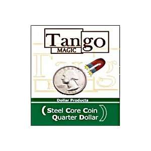  Steel Core Quarter Tango Coin Money Magic CloseUp Trick 