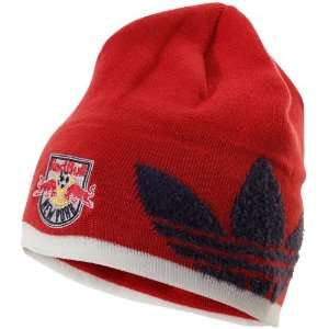  New York Red Bulls adidas Trefoil Knit Hat: Sports 