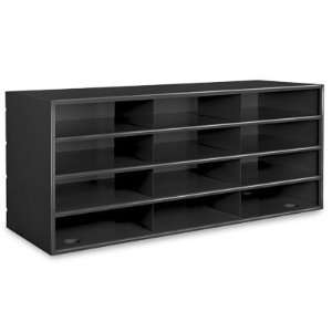  Mail Sorter, 12 Compartment   Black