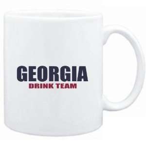  Mug White  Georgia DRINK TEAM  Usa States Sports 