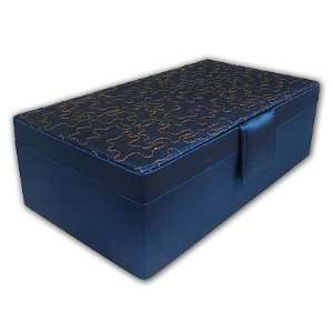  Sapphire Blue Jewelry Box With Soft Fabric: Everything 