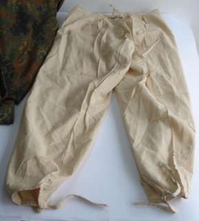 WWI 1914 ORIGINAL GERMAN LONG UNDERPANTS – MARKED  