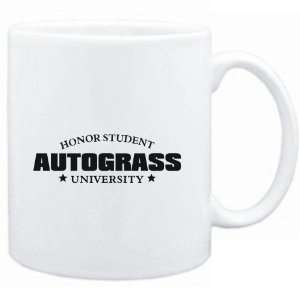  Mug White  Honor Student Autograss University  Sports 
