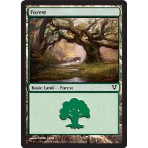    Magic the Gathering   Forest (244)   Avacyn Restored Toys & Games